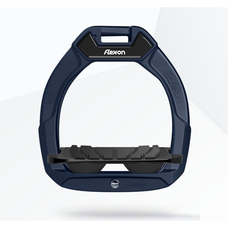 Flex-on Safe On Junior Grip Stirrups SOJ05IG0505 - Navy / Black